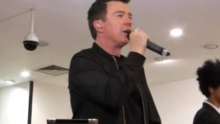 Rick Astley Whenever you need somebody Manchester 10th June 2016 [upl. by Randolph]