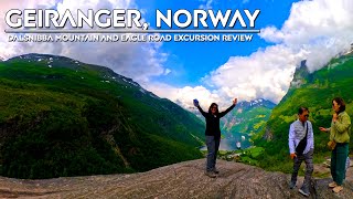 Geiranger Norway Dalsnibba Mountain [upl. by Ennailuj]