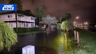 North Myrtle Beach officials watching floodprone areas [upl. by Griffis35]