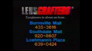 Lenscrafters Commercial 1987 [upl. by Noxid]