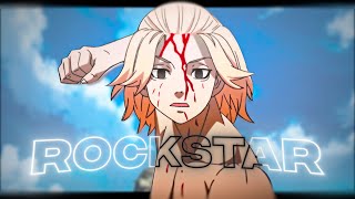 Tokyo Revengers  Mikey Badass EditAMV  Rockstar [upl. by Ainafetse]