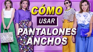 ¿QUE TIPO DE BLUSAS USAR CON PANTALONES ANCHOS  imagenpersonal [upl. by Gran]