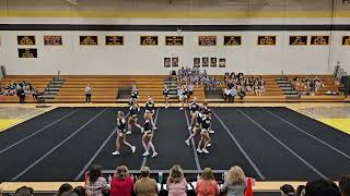 Berkley Springs High School at Potomac Valley Conference Cheer Competition 2024 [upl. by Scotty769]