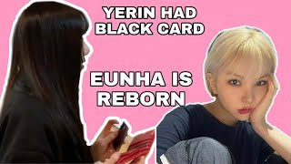 GFRIEND YERIN BLACK CARD  EUNHA IS BACK WITH A BOMB [upl. by Iy]