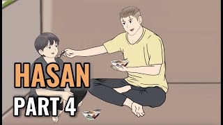 HASAN PART 4  Animasi Sekolah [upl. by Asseram]