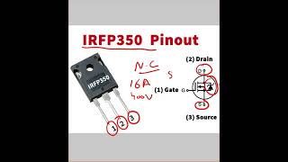 IRFP350 MOSFETirfp350 datasheet [upl. by Lunetta]