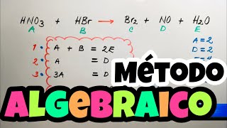 Balanceo por MÉTODO ALGEBRAICO paso a paso 🎯 [upl. by Latimer942]