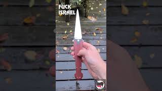 Daggerr Knives Cinquedea freepalestine icc netanyahu [upl. by Gytle635]