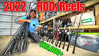 The BEST Fishing Rod amp Reel for EVERY Technique FULL 2022 Rod amp Reel Arsenal [upl. by Tonya603]