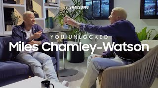 You Unlocked Miles ChamleyWatson Interview  Samsung Galaxy Note10 [upl. by Nelhsa]