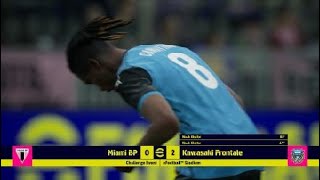 Miami Vs KAWASAKI FRONTALE [upl. by Suillenroc]