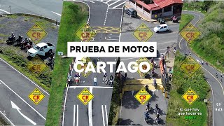 Prueba de MOTOS completa en CARTAGO prueba manejo en cartago MOTOS reserve una moto al 86310030 [upl. by Naened]