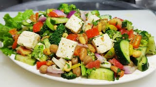 Protein Salad recipe  प्रोटीन सैलेड  Veg Salad Recipe  Chef Ashok [upl. by Neeruam]