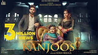 Kanjoos  Official Music Video  Simm Beesla Ft Meher Gill  JB Ghuman  R Guru  Songs 2018 [upl. by Tombaugh454]