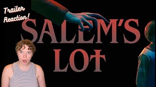 SALEM’S LOT TRAILER REACTION Watch Along with Me [upl. by Hastings]