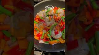 Best Fall Soup Recipe  Coconut Sauce with Carrot Ginger Soup and Prawns [upl. by Bocaj]