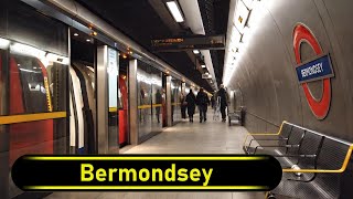 Tube Station Bermondsey  London 🇬🇧  Walkthrough 🚶 [upl. by Toiboid]