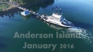 Anderson Island 2016  Drone Footage [upl. by Rimhsak]