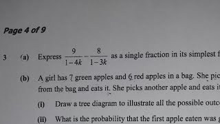 2023 GCE maths q3 paper 2 [upl. by Roy]