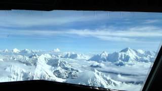 Inflight TOP VIEW HIMALAYA Nepal [upl. by Christen709]