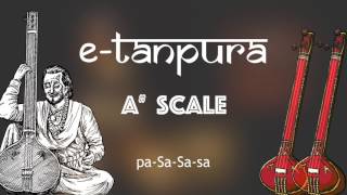 eTanpura  ABb Scale Tanpura Drone [upl. by Goldshlag827]