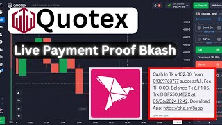 Quotex Live Withdrawal Bkash  Quotex Payment Proof Bkash  Quotex Payment Bkash 2024 [upl. by Airt999]