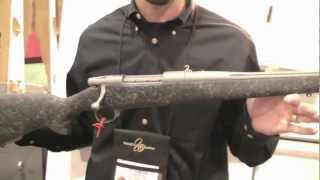 Shot Show 2013 Weatherbys Vanguard Series II Backcountry Rifle [upl. by Ignaz]