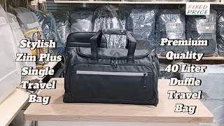 Premium Quality 40 Liter Zim Plus Single Parpus Travel Bag [upl. by Bloomer374]