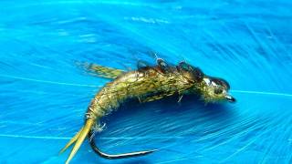 Tying a Golden Stonefly Nymph with Davie McPhail [upl. by Goodyear]