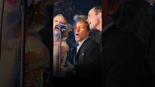 Singing along with Prince William Jon Bon Jovi and Taylor Swift 🎤🎶 [upl. by Market]