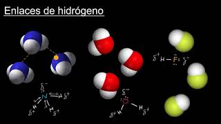 Enlaces de hidrógeno  Khan Academy en Español [upl. by Eiduj862]