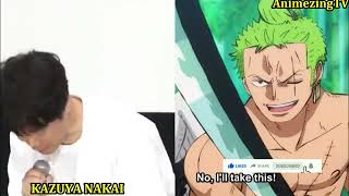 Roronoa Zoro Voice Actor  One Piece  Kazuya Nakai  Japanese Seiyuu [upl. by Cheatham394]