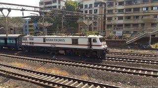 Train Spotting At Thakurli Day 18  Sewagram SF Express [upl. by Lsil]