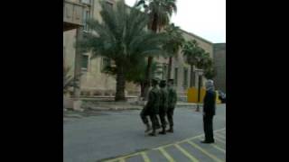 Last US Flag Lowering  Republican Palace  Baghdad Iraq [upl. by Kilbride]