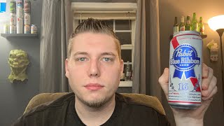 Pabst Blue Ribbon Beer Review Revisit [upl. by Iliak]