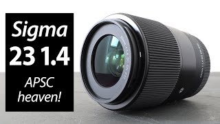 Sigma 23mm f14 DC DN REVIEW vs Sony 24mm f18 [upl. by Areht54]