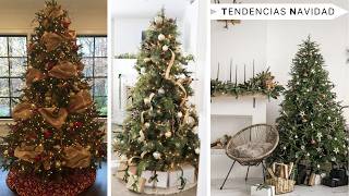 TENDENCIAS NAVIDAD COLORES NEUTROS CHRISTMAS TRENDS 2024 COMO DECORAR TU CASA CHRISTMAS HOME DECOR [upl. by Rodmann]