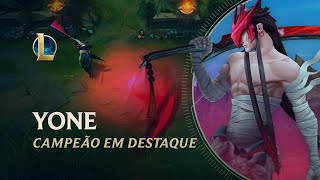 Campeão em Destaque Yone  Mecânica de jogo  League of Legends [upl. by Mariel]