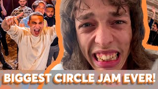 PACMAX REACTS TO THE BIGGEST CIRCLE JAM EVER [upl. by Petersen]