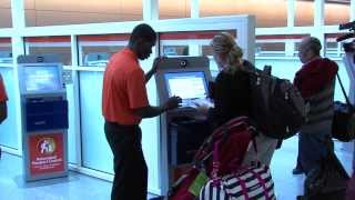 New Passport Control Kiosks at DFW Airport [upl. by Sremmus774]