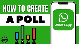 How to Create a Poll on WhatsApp 2024 [upl. by Tamarra]