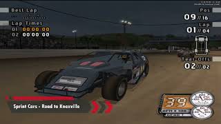 PS2 Racing Games  Sprint Cars Road to Knoxville  193  PCSX2 Footage [upl. by Geilich]