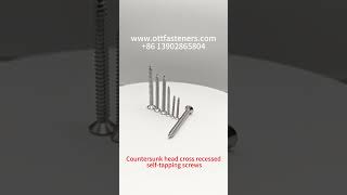 Whats a countersunk head cross recessed selftapping screwsmanufacturer [upl. by Bastien29]