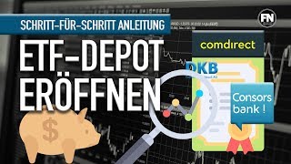 Depot eröffnen in 5 Minuten  Anleitung kostenloses Depot eröffnen  Depot comdirect eröffnen [upl. by Layman992]