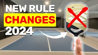 New Pickleball Rules for 2024 [upl. by Eita516]