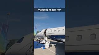 Praetor 600 quick tour tairplane verticaltakeoff airport aviation takeoffandlanding travel [upl. by Ahsinat]