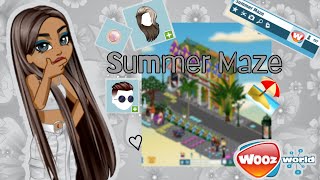 Summer Maze on Woozworld [upl. by Emoreg]