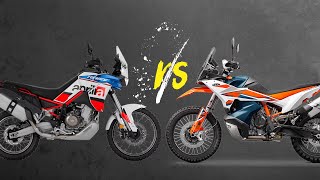 Aprilia Tuareg 660 VS KTM 890 Adventure R [upl. by Oitaroh]