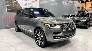 Range Rover Vogue LWB autobiography 2019 ប្រភេទឡានអត់បាញ់ថ្នាំ100 តម្លៃពិសេស ☎️015777277095777277 [upl. by Oigile406]