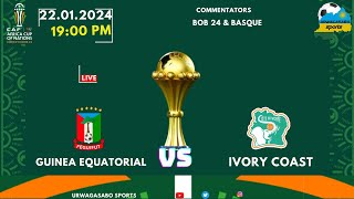 FULL TIME AFCON GUINEA EQUATORIAL 2  0 IVORY COAST UPDATE KURI GUINEA BISSSAU 0  1 NIGERIA [upl. by Ydnis]